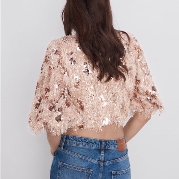ZARA sequin top 7745/013 - Picture 11 of 14